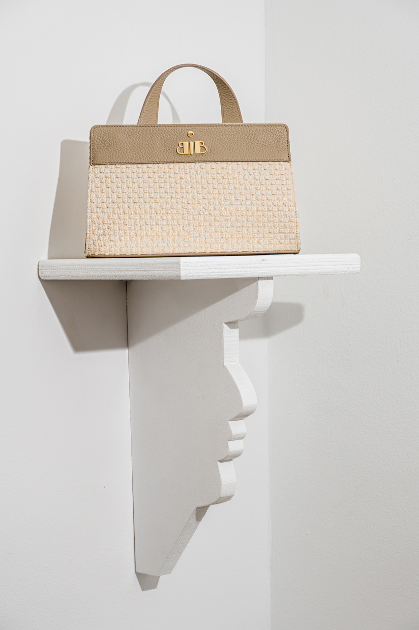 Babo - Lisa tan and beige Shoulder bag